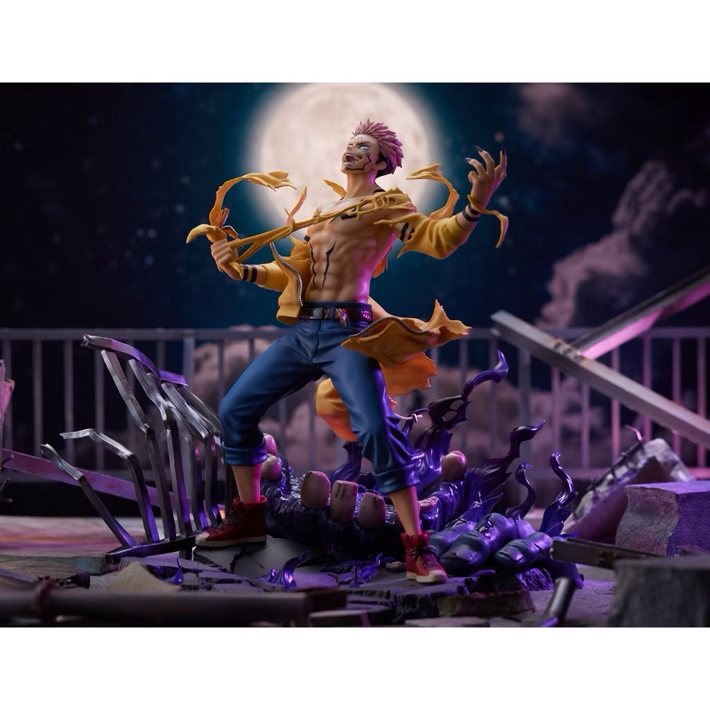 Model Figure ฟิกเกอร์ Ryomen Sukuna เรียวเมน สุคุนะ Jujutsu Kaisen มหาเวทย์ผนึกมาร 1/7 scale eStream