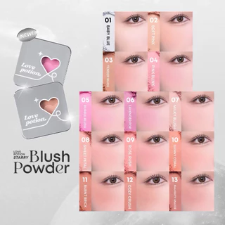 บลัชพาวเดอร์ ซ้อกาด LOVE POTION STARRY BLUSH POWDER เลิฟ โพชั่น สตาร์รี่