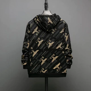 【จัดส่งในวันถัดไป】*พร้อมส่งจากไทย* (Limited รุ่นพิมพ์ลาย พรี เมี่ยม) เสื้อคลุมแขนยาว เสื้อกันหนาว เสื้อแขนยาว มีฮู้ด จ่า