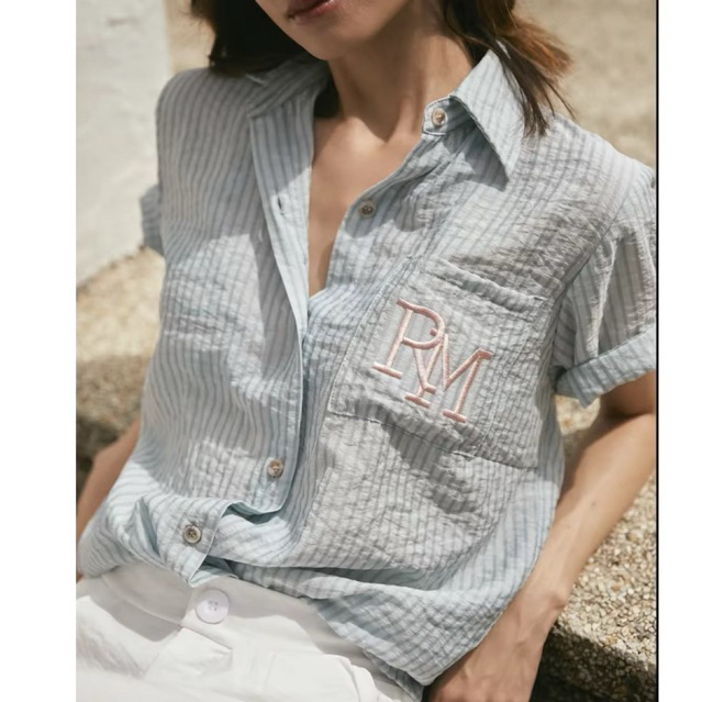 🍭 เสื้อ RALLY RM Ivy shirt - เชิ้ตปักโลโก้ RM 🍡