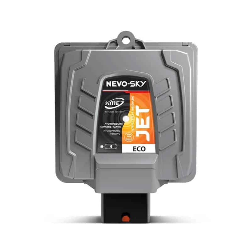 ชุดคอนโทรลแก๊สติดรถยนต์ ยี่ห้อ KME NEVO-SKY JET ECO 4 CYL สำหรับรถยนต์ 4 สูบ MPI