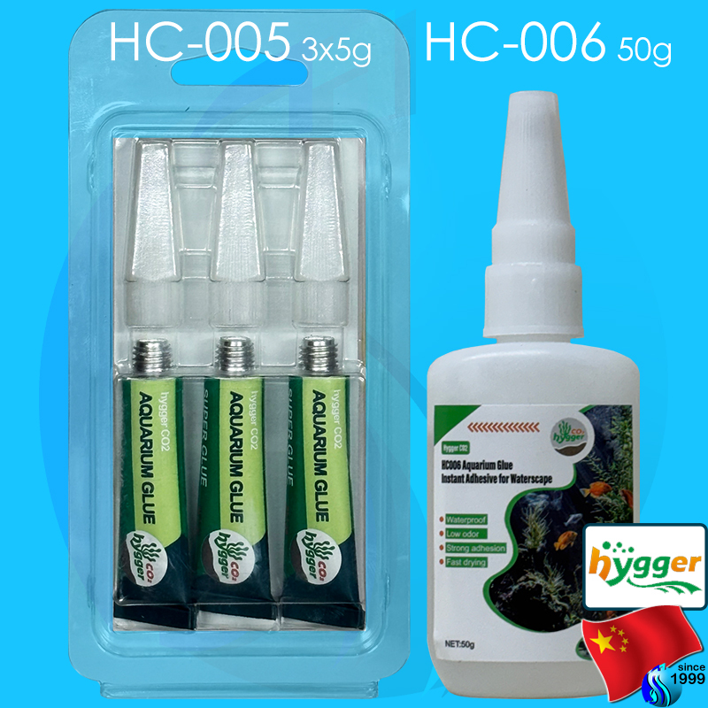 Hygger Aquarium Glue Gel 3x5g / 50g กาวเจล กาวใต้น้ำ กาวปะการัง coral glue plant glue HC-005 HC-006 