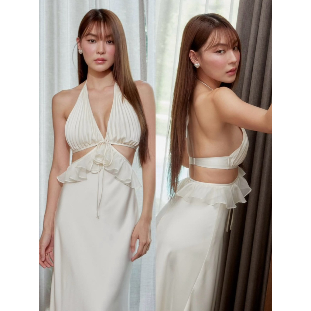 PUNCHITA Maria Maxi Dress in Honey