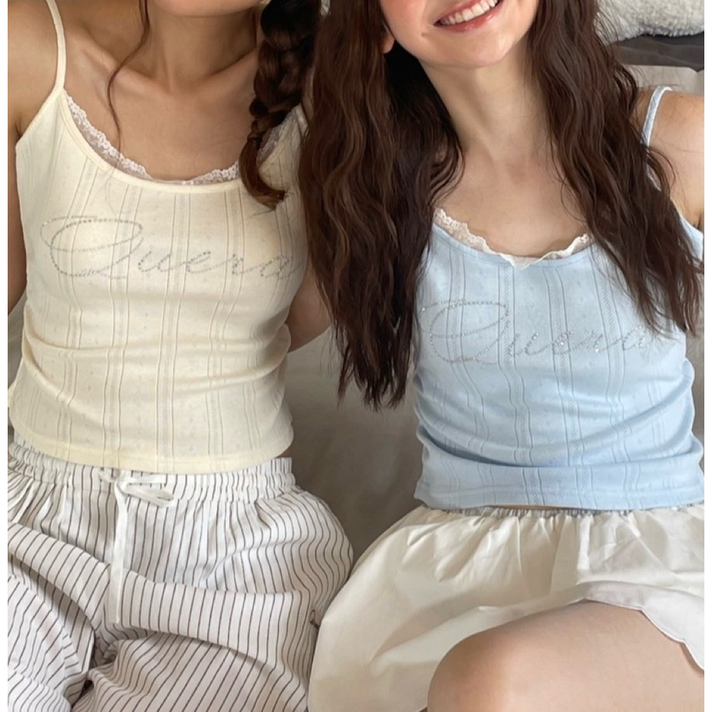 -Quera Lacey Cami-สายเดี่ยว