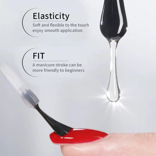 GESATHEL 15ml เคลือบสีเล็บเจล Top Coat / Base Coat สีเจล ทาเล็บเจล สีทาเล็บเจล UV LED ยาทาเล็บเจล