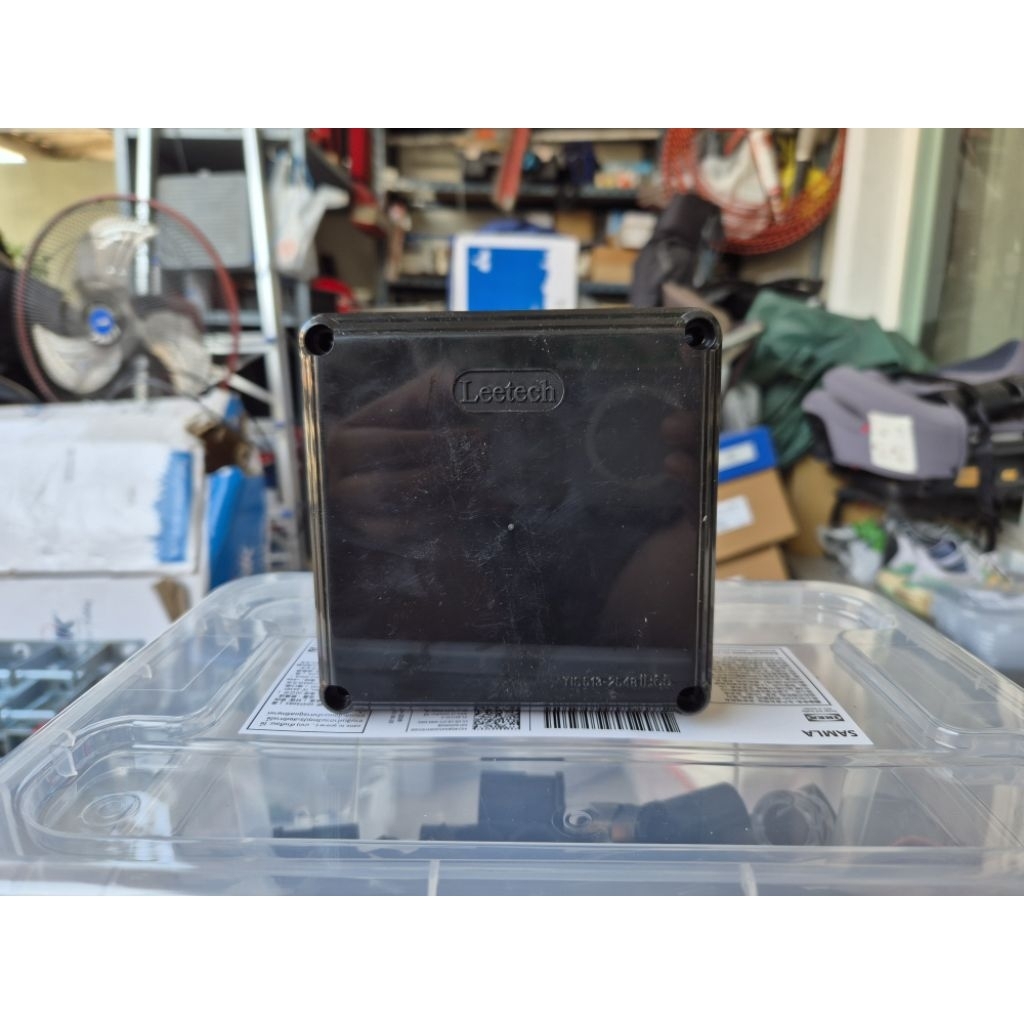 Leetech กล่องพลาสติกกันน้ำ ขนาด 4x4