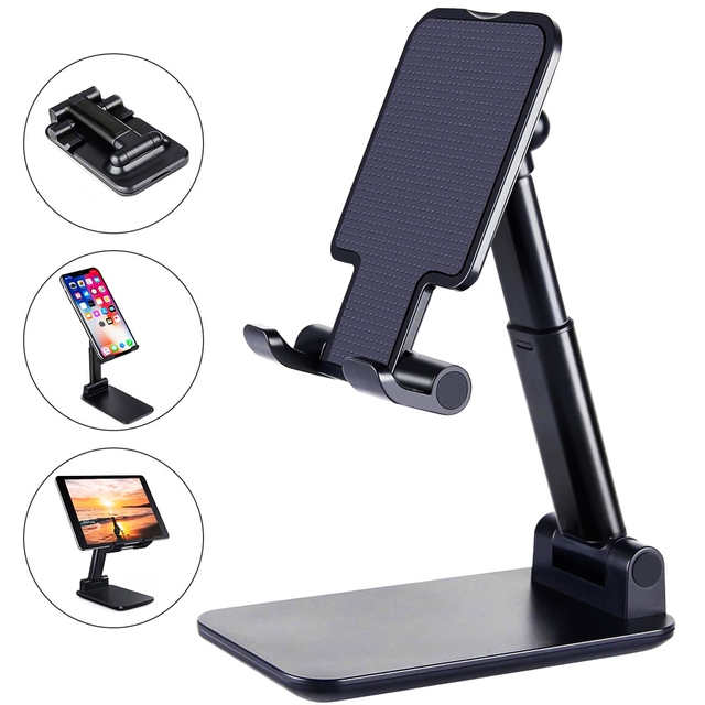 Mobile phone holder foldable desktop multifunctional iPad live streaming universal portable holder