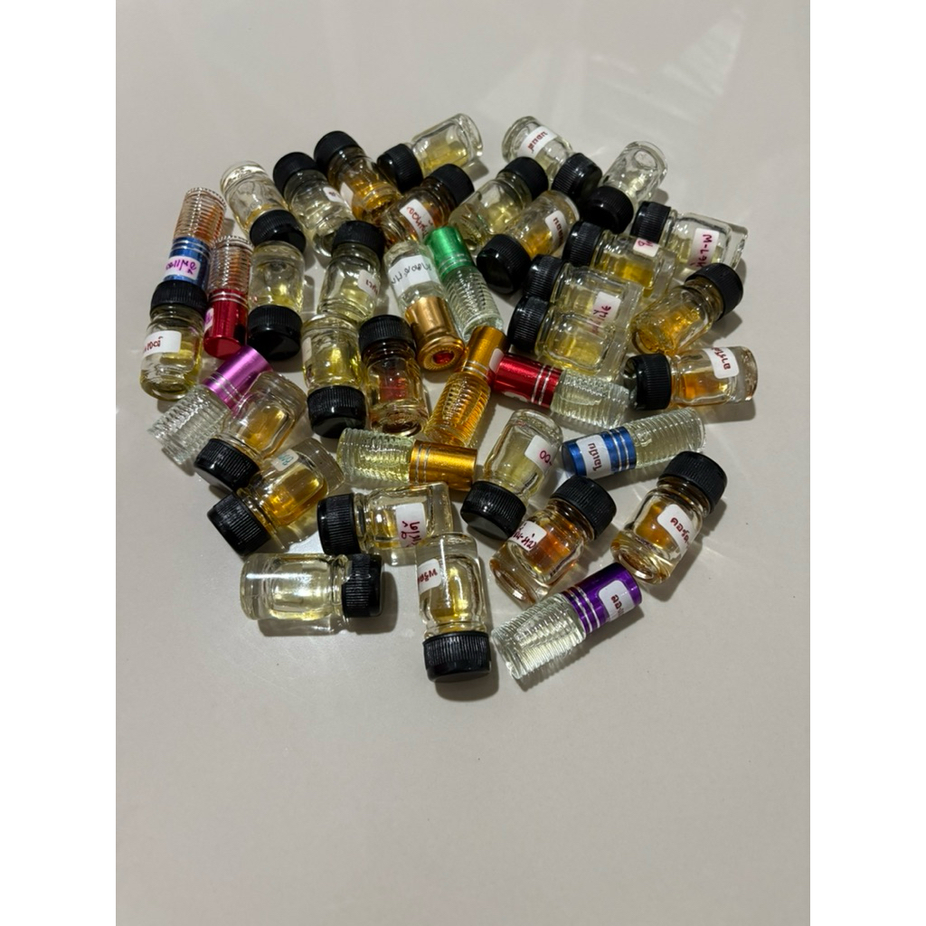 หัวน้ำหอมคละกลิ่น กลิ่นหอม น้ำหอมยุโรป น้ำหอมดับกลิ่น ขนาดเล็ก