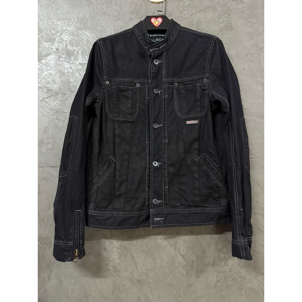 (สินค้ามือสอง✌🏻สภาพใหม่มากค่ะ⭐️)++90%++พร้อมส่ง Jacket Jeans CPS CHAPS รุ่น BLACK LINE Size S