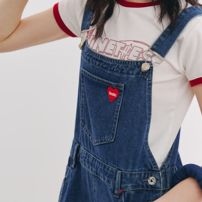 Nineties Design : Jean Collection เสื้อยืดครอปทรงสลิม รุ่น Mate - รูปที่ 3