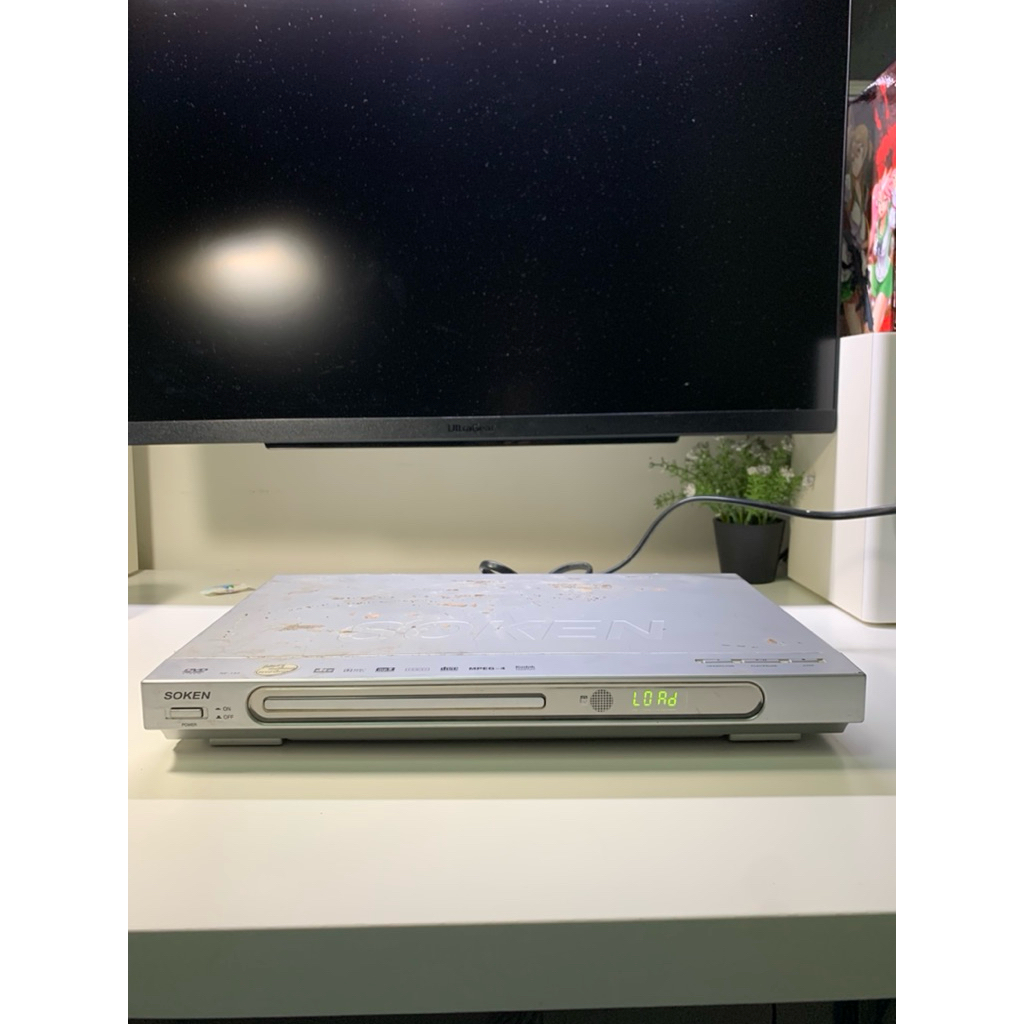เครื่องเล่น DVD Soken รุ่น NE-145 เครื่องเล่นดีวีดีและซีดี อ่านแผ่นได้ปกติ เสียงดี ภาพคมชัด (ไม่มีรี