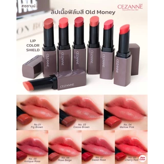 CEZANNE Lip Color Shield ลิปเนื้อฟิล์ม สีชัด ติดทนนาน