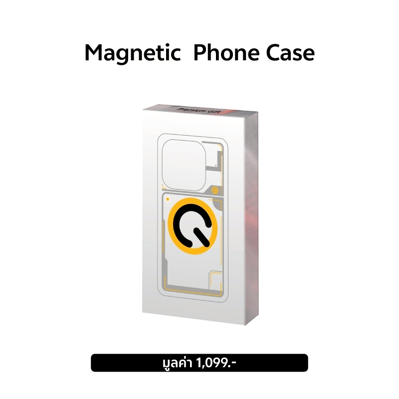 ของแถมจำนวนจำกัด Magnetic  Phone Case  เมื่อสั่งซื้อ iQOO 15