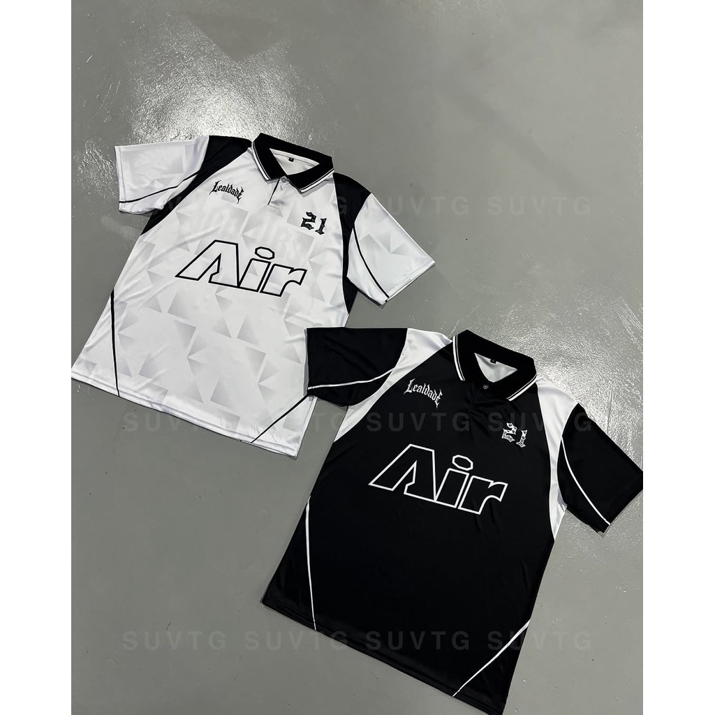 (AIP)เสื้อคอปก เสื้อพิมพ์ลาย สตรีทแฟชั่น เสื้อผู้ชาย กีฬา