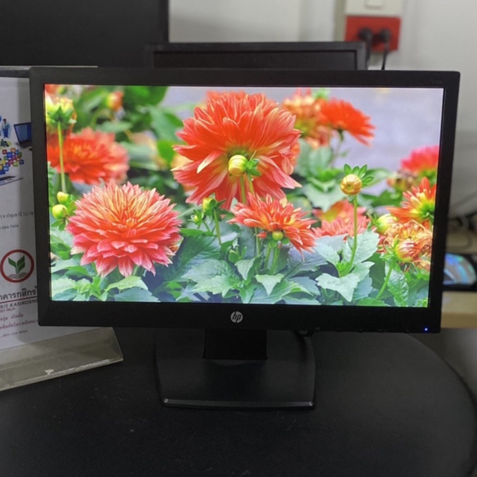 ขายจอHP LED19”yสภาพนางฟ้าสวยๆพร้อมสาย1ชุด
