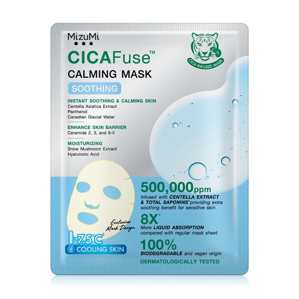MIZUMI CICAFUSE CALMING MASK SOOTHING 30 ML