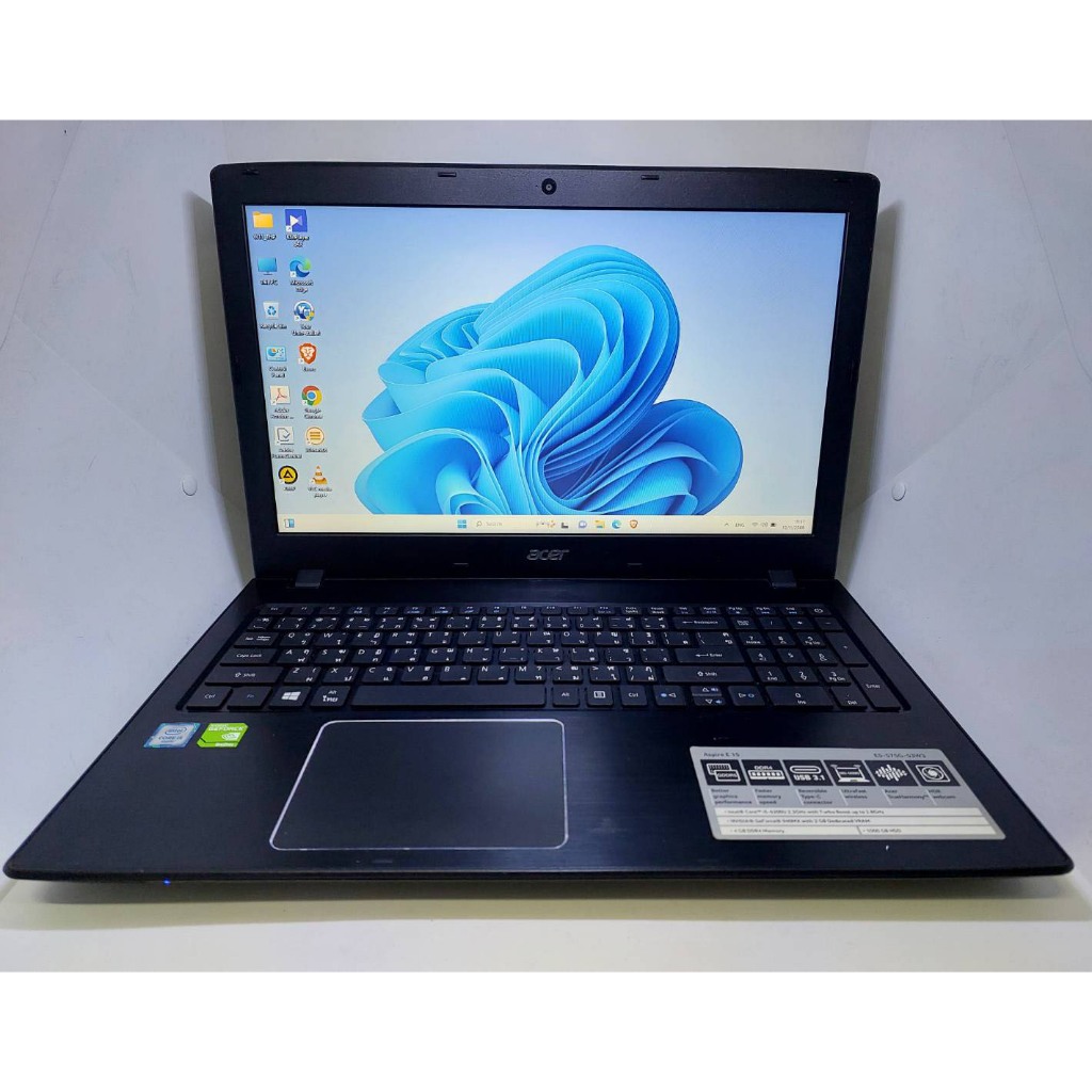 Acer Aspire E 15 (E5-575G)INTEL CORE I5-6200U Ssd 240 เครื่องดี แบตดี รับประกัน