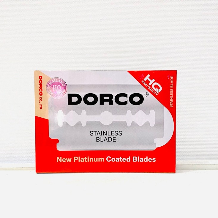 DORCO ดอร์โค (ใบมีดโกนสองคม คมนาน ไม่เกิดสนิม )