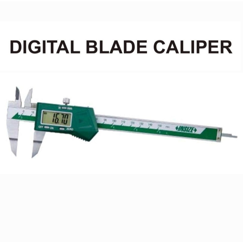 เวอร์เนียร์ดิจิตอล ปลายแบน Vernier Digital Blade Caliper 6" / 150 mm INSIZE อินไซส์ 1188-150A