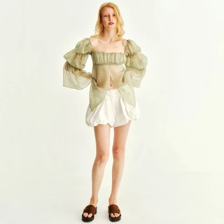 Mitr Mali Chiffon Blouse