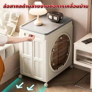 160Lตู้ที่มีล้อ, กล่องพับ, กล่องเก็บตู้เสื้อผ้า, กล่องเก็บพลาสติกพับได้, วัสดุ PP หนา ป้องกันฝุ่น ความชื้น และแมลง