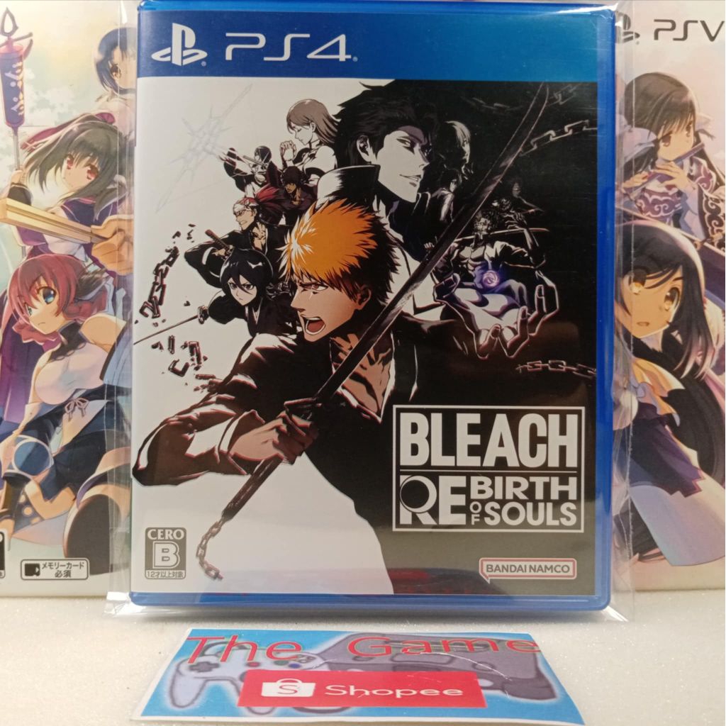 (PS4)​ เเผ่น​เกมส์​ PS4​ -​ PS5​ 📌ภาษาไทย📌 BLEACH Rebirth of Souls ZONE2 Thai