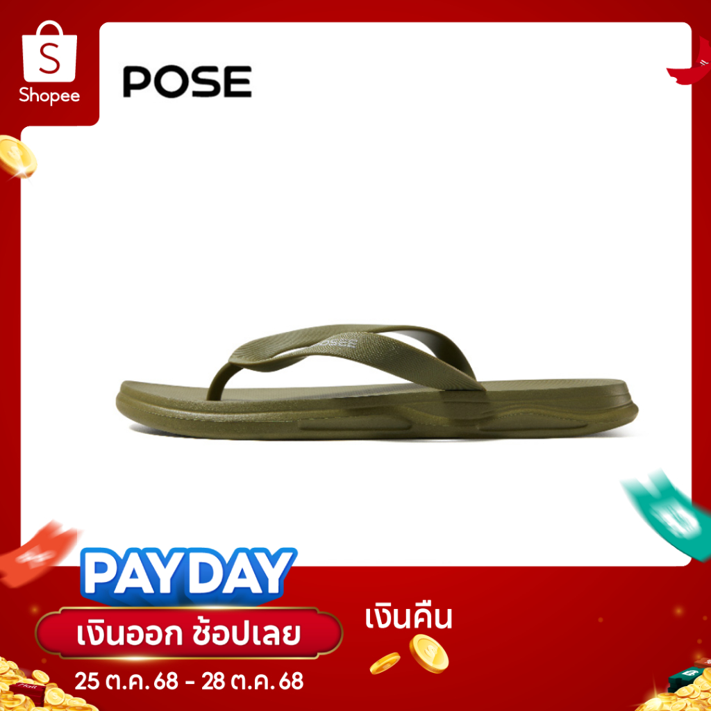 【Livestream】POSE Flip Flops-Traveling รองเท้าแตะหูคีบนิ่มเหมือนเหยียบขี้ ลายก้อนเมฆ กันลื่นP3246801
