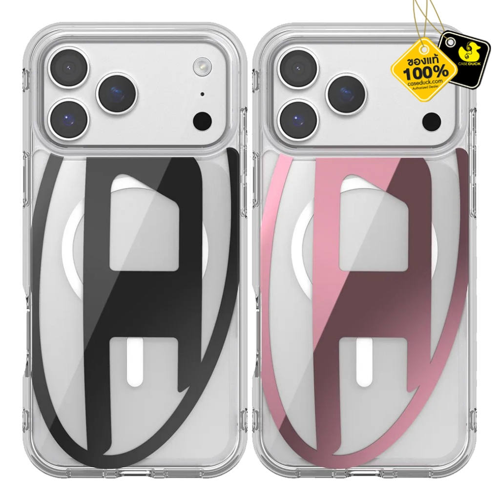 Diesel Oval D Metallic Case (Magnetic) Case เคส iPhone 17 Series