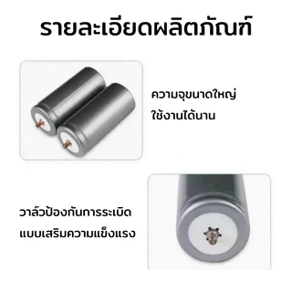 ถ่านชาร์จ LiFePO4 32650 6500mAh 3.2v แบตเตอรี่ ลิเธียมฟอสเฟส 32700 พร้อมตัวยึด 2ช่อง+ชุดสกรู ถ่านชาร์จ แบตเตอรี่แพ็ค
