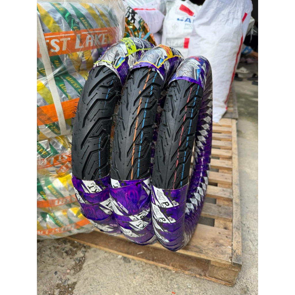 ยางนอก PKT  MO671 TT ลายลายซิตี้กริป  ขอบ14 (แบบใช้ยางใน) 70/90-14 80/90-14  90/90-14 - รูปที่ 7
