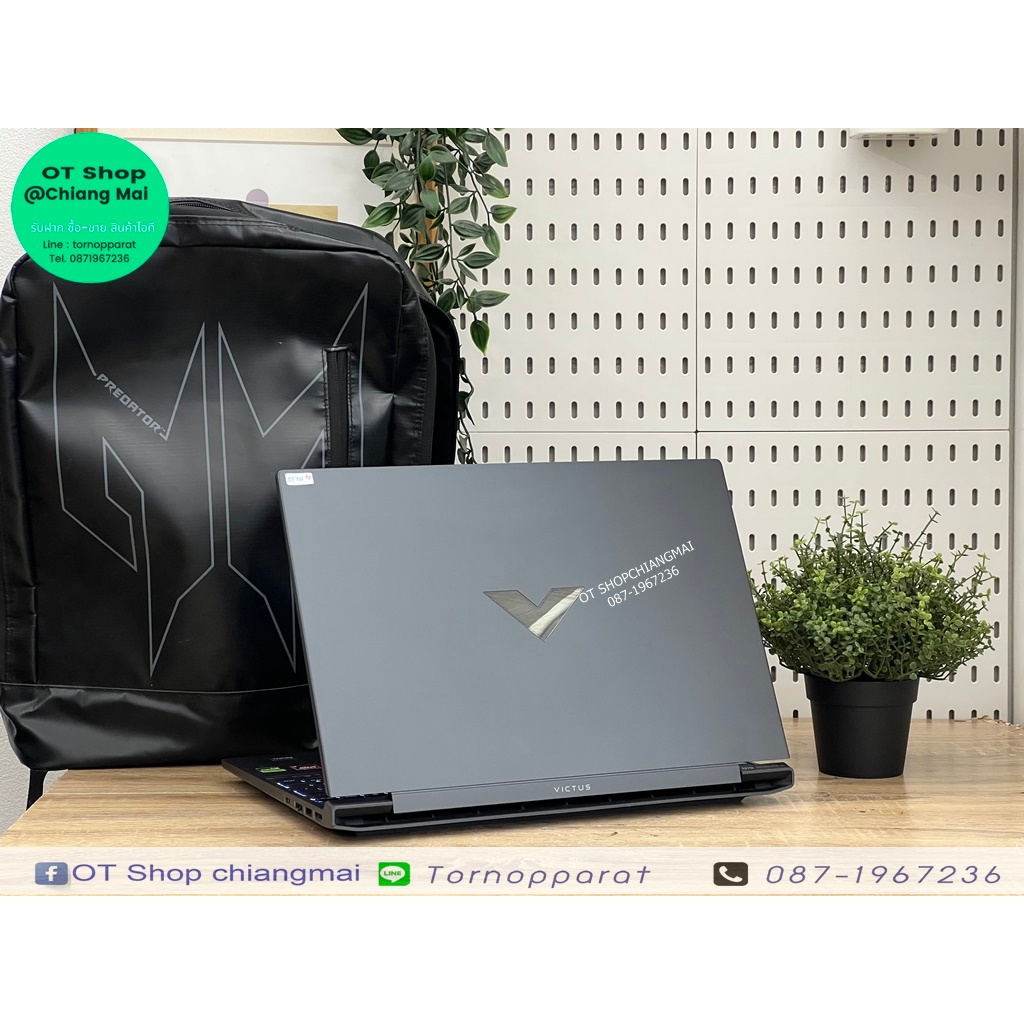 HP VICTUS 15-FB2094AX (RAM 16 RTX 4050) ราคา 26,900 บาท