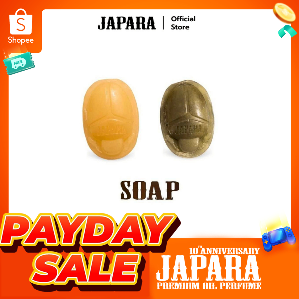 Japara Soap สบู่บำรุงผิวกาย พร้อมกลิ่นหอมเย้ายวน