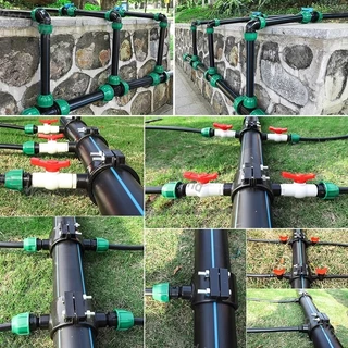 ข้อต่อท่อ PVC ตัวเมียสำหรับท่อ PE และ PVC ขนาด 1/2" 3/4" 1" อะแดปเตอร์ข้อต่อสามทาง