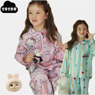 YY160  ชุดนอนเด็กผ้านุ่มพิเศษ ลายน่ารัก 2 แบบ  ชุดนอนเด็กใส่…