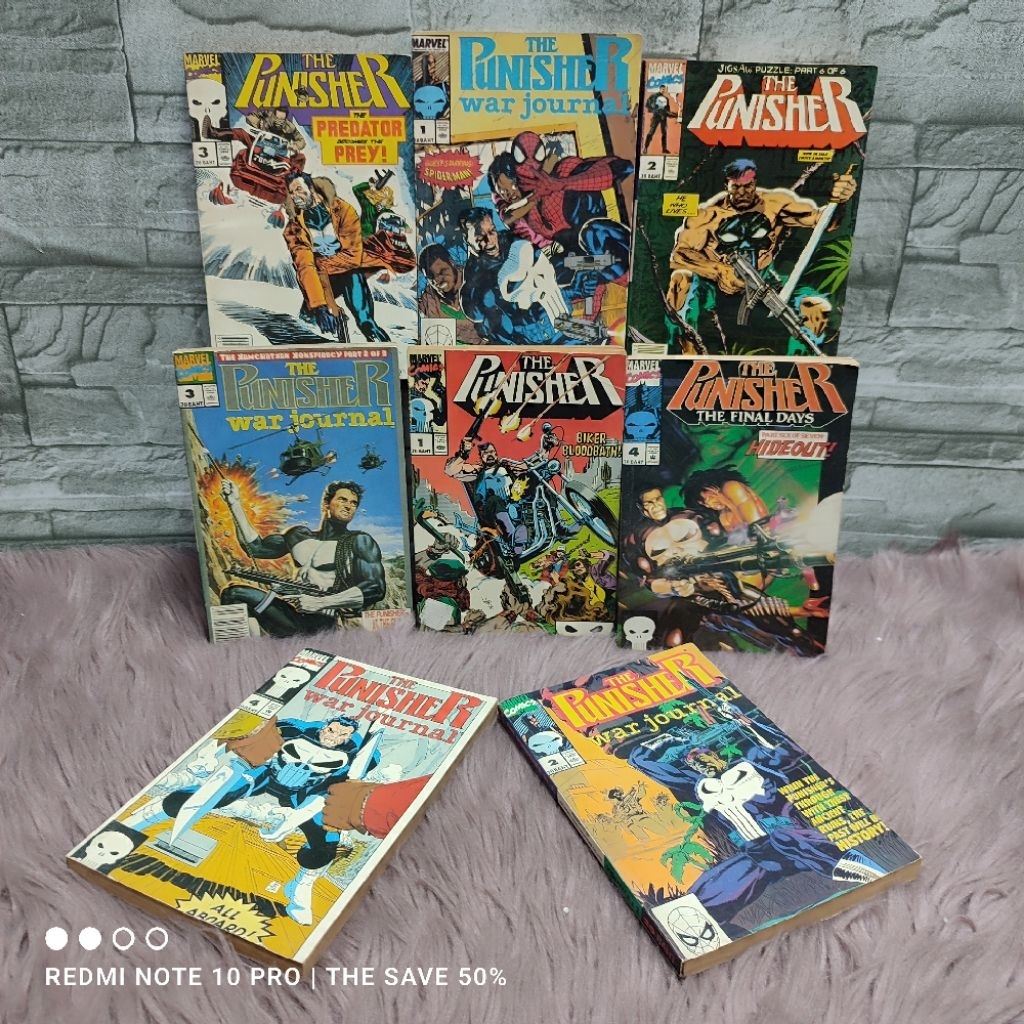 🩵🐇หนังสือการ์ตูน🩵🐇THE PUNISHER 8 เล่ม AB4555