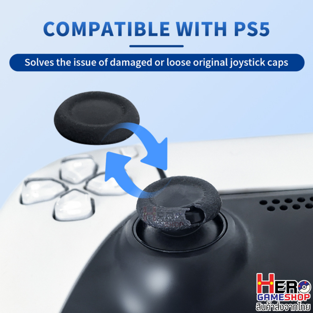อะไหล่ ฝาครอบอนาลอคจอย PS3/PS4/PS5🎮 Replacement & repair caps controller 🎮พร้อมส่งจากไทย(ราคาต่อชิ้น)