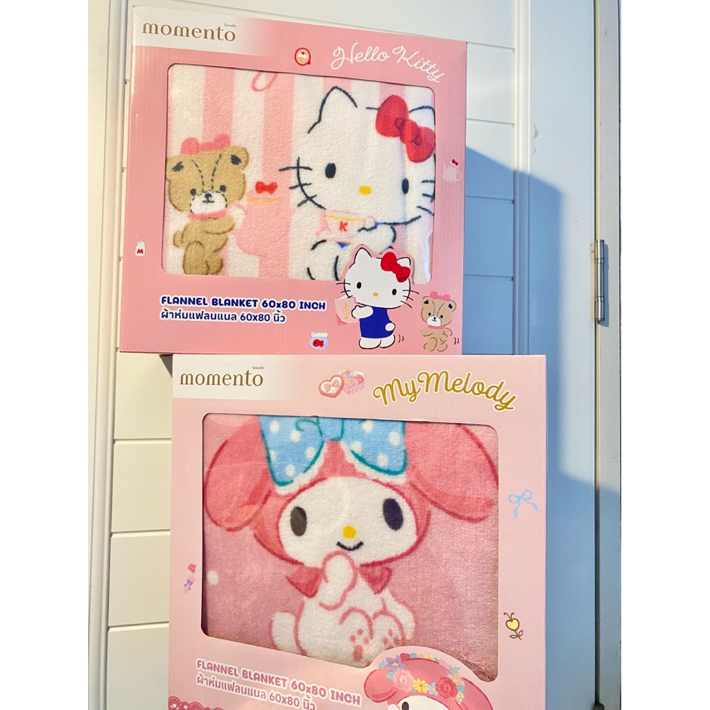 ผ้าห่มsanrio ( momento 60 x 80 inch)