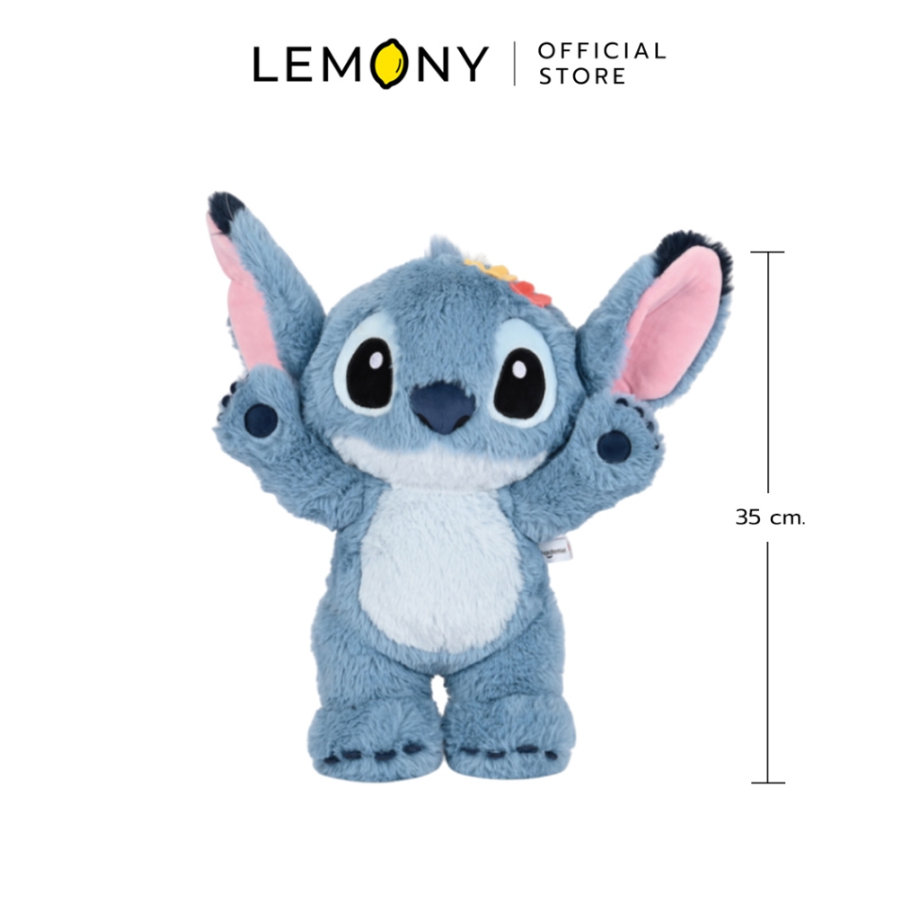 LEMONY ตุ๊กตาสติทช์ ซีรีส์ Queer & Cute ขนาด 35 ซม. Disney Lilo & Stitch Collection