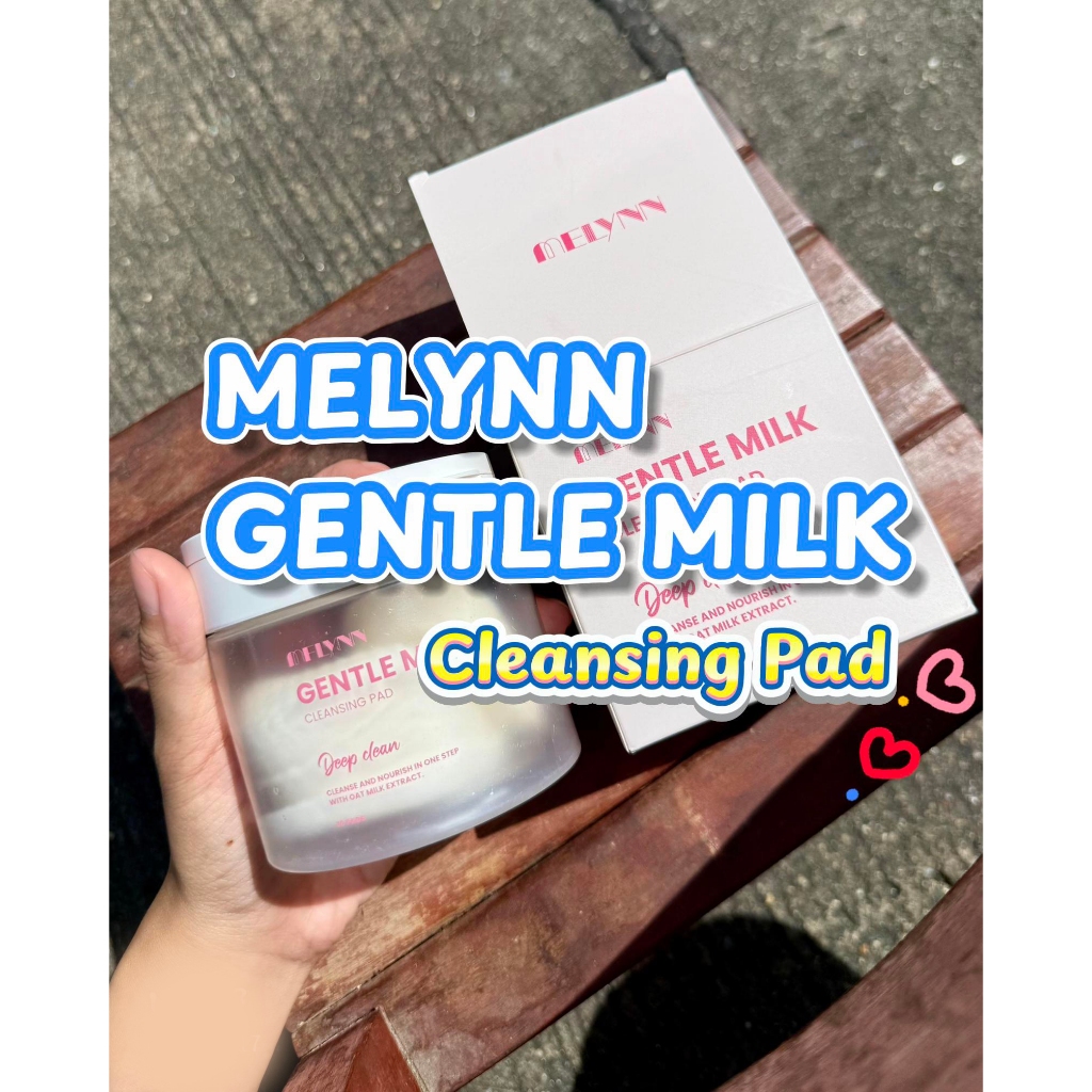 Melynn คลีนซิ่งแพดดด น้ำนมข้าววว 🌾🥛  melynn เมลีน คลีนซิ่งแพด