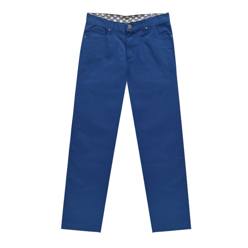 Kufkolar กางเกงขายาว I รุ่นเบสิค I กางเกงทรงหลวม Loose Trouser  I สีน้ำเงินเข้ม I รุ่น LT2-NY01