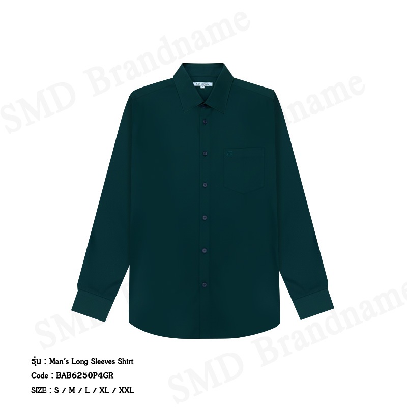 Guy Laroche เสื้อเชิ้ตแขนยาวผู้ชาย รุ่น Man's Long Sleeves Shirt Code: BAB6250P4GR