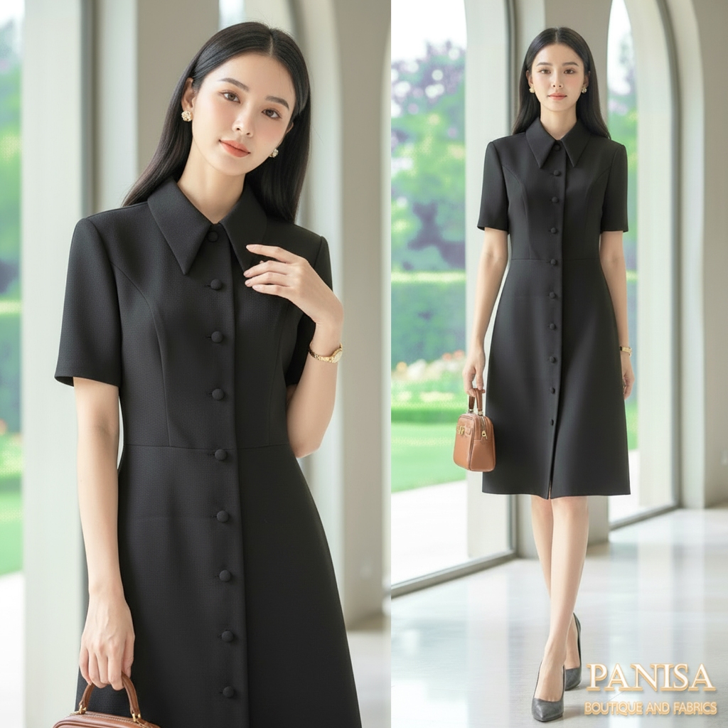 🖤The Classic Black Dress : เรียบหรู ที่ต้องมีติดตู้🖤