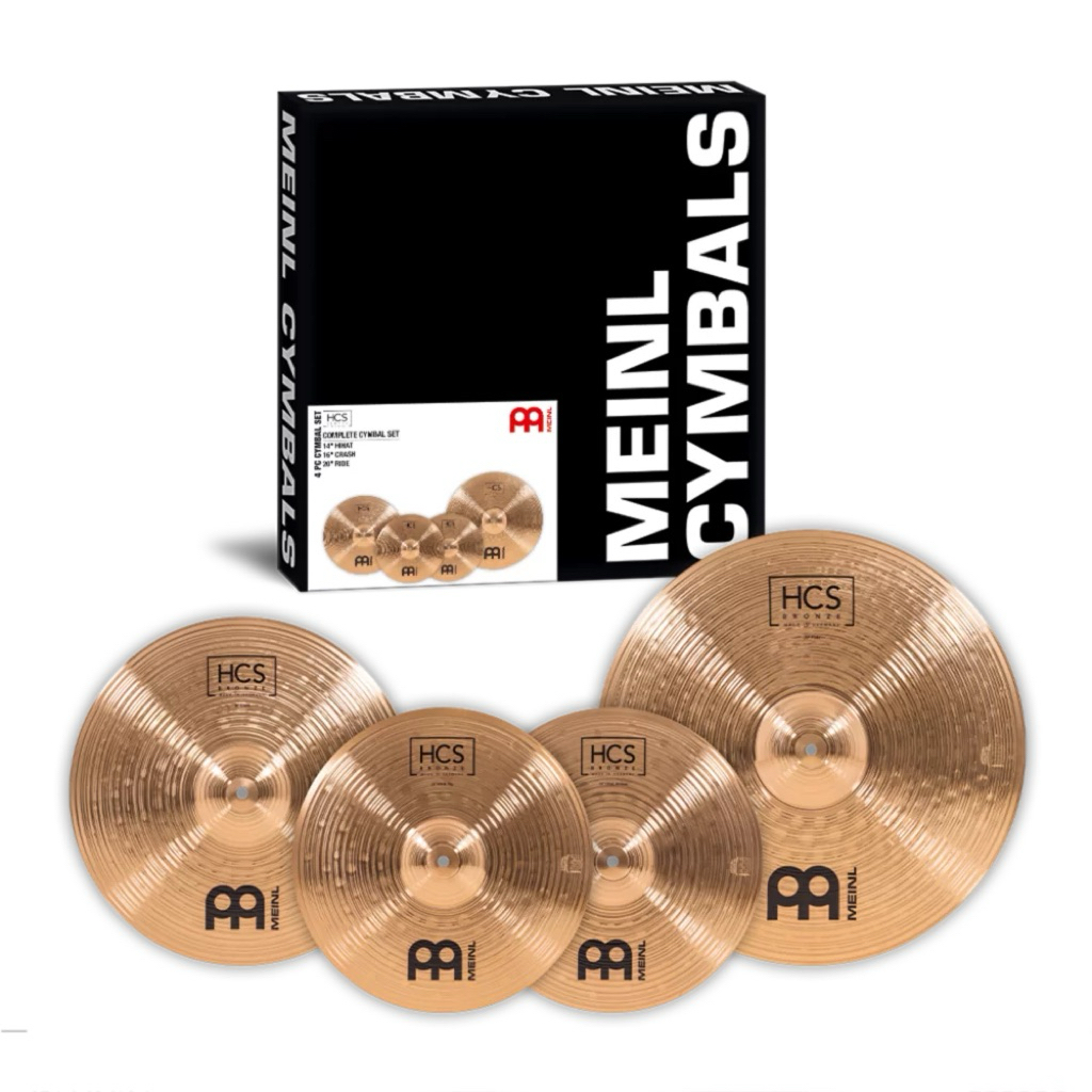 MEINL Cymbals HCS Bronze Complete Cymbal Set (HCSB141620)