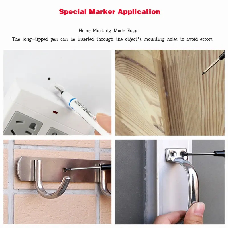 ราคาส่ง ปากกาเขียนยาง 3สี กันน้ำ ปากกาอเนกประสงค์ เขียนเหล็ก กระเบื้อง กระจก พลาสติก แก้ว ไม้ แต้มสีรถ - รูปที่ 6