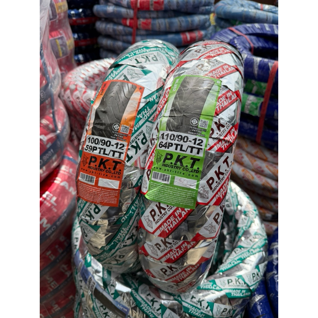 ยางนอก PKT ลาย ML251, ML252 (SIZE): ล้อหน้า 100/90-12 59P, 110/70-14 49P ล้อหลัง 110/90-12 64P, 130/70-13 63P - รูปที่ 5