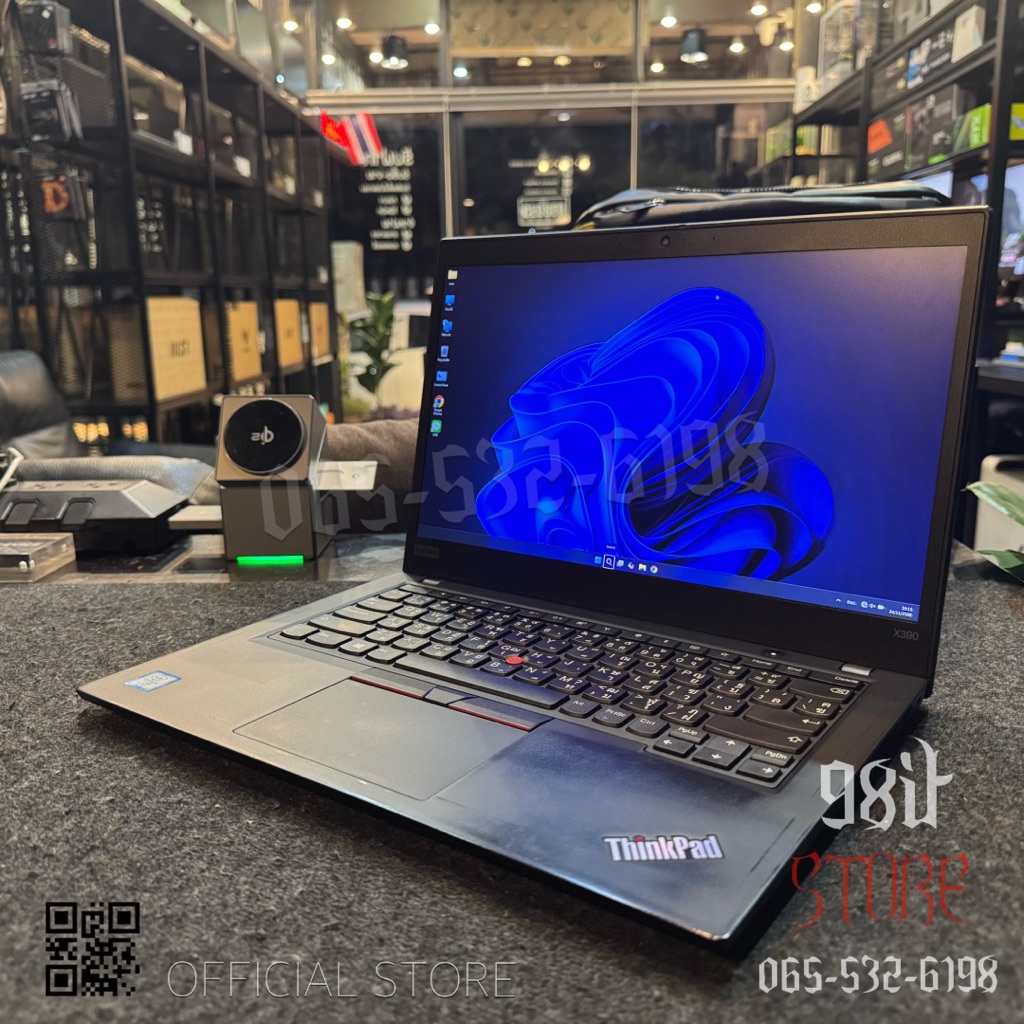 💻 Lenovo ThinkPad X390 | 13.3 inch FHD | Core i5-8365U | ใส่ซิมส์ได้ | 8GB RAM | 512 GB SSD NVMe | W