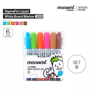 Monami ปากกาไวท์บอร์ด รุ่น SigmaFlo 220 แบบชุด