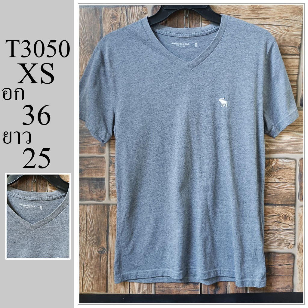 เสื้อยืด แบรนด์แท้  มือสอง ไซส์ XS อก 36 ยาว 25 รหัส T3050