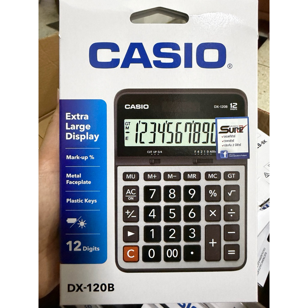 Casio DX-120B ของใหม่ ของแท้ รูปที่ 4