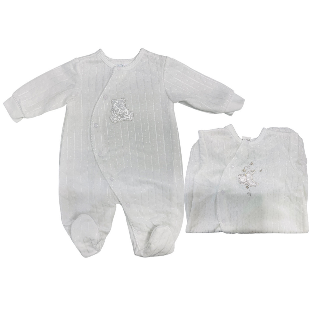 ชุดหมีคลุมเท้า ชุดเด็กอ่อน